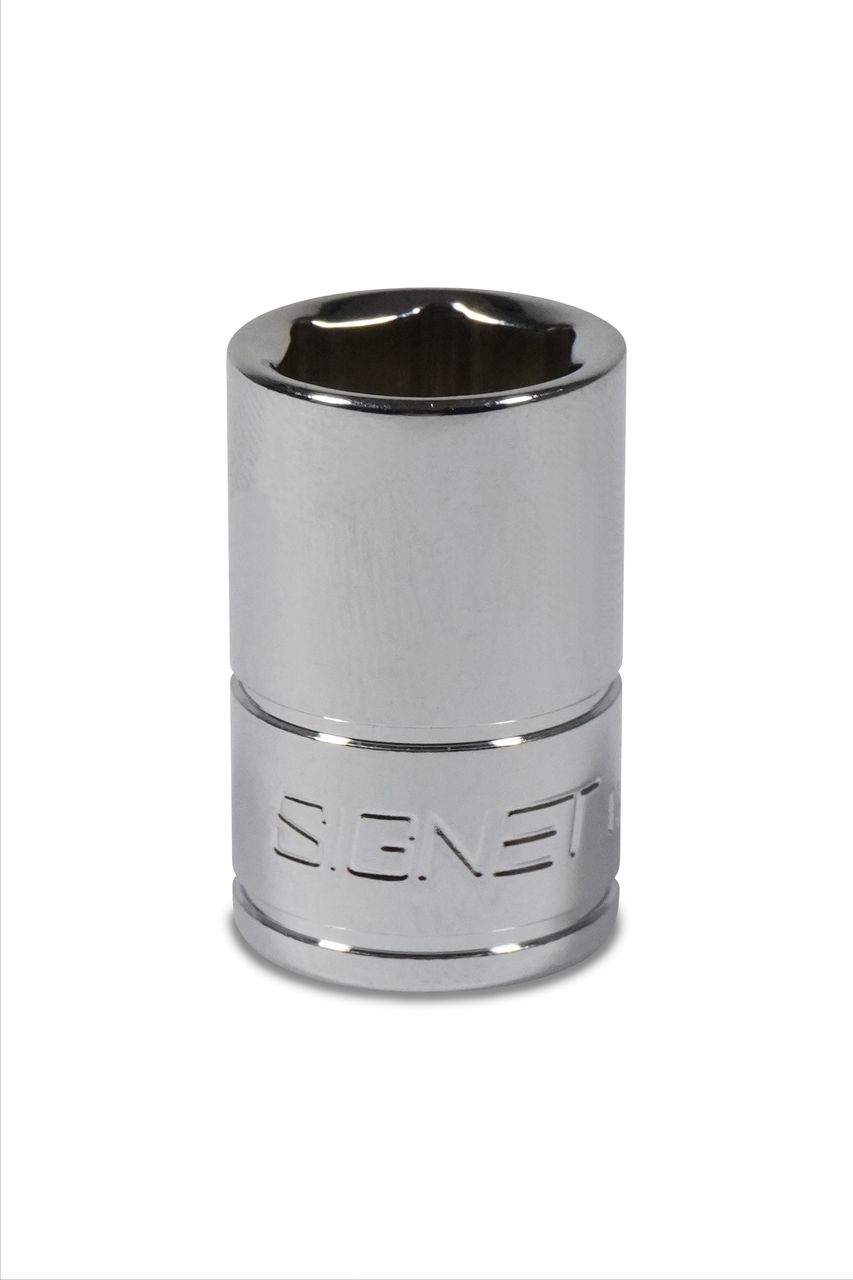 Signet Standard Metric Socket 1/4 Drive 6 Point 4mm