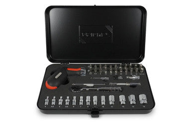 Signet Socket Set 1/4 Dr Anti Roll 42pc