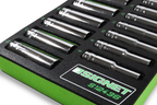 Signet 15 Piece 3/8" Drive 6 Point Deep Socket Set in EVA Foam