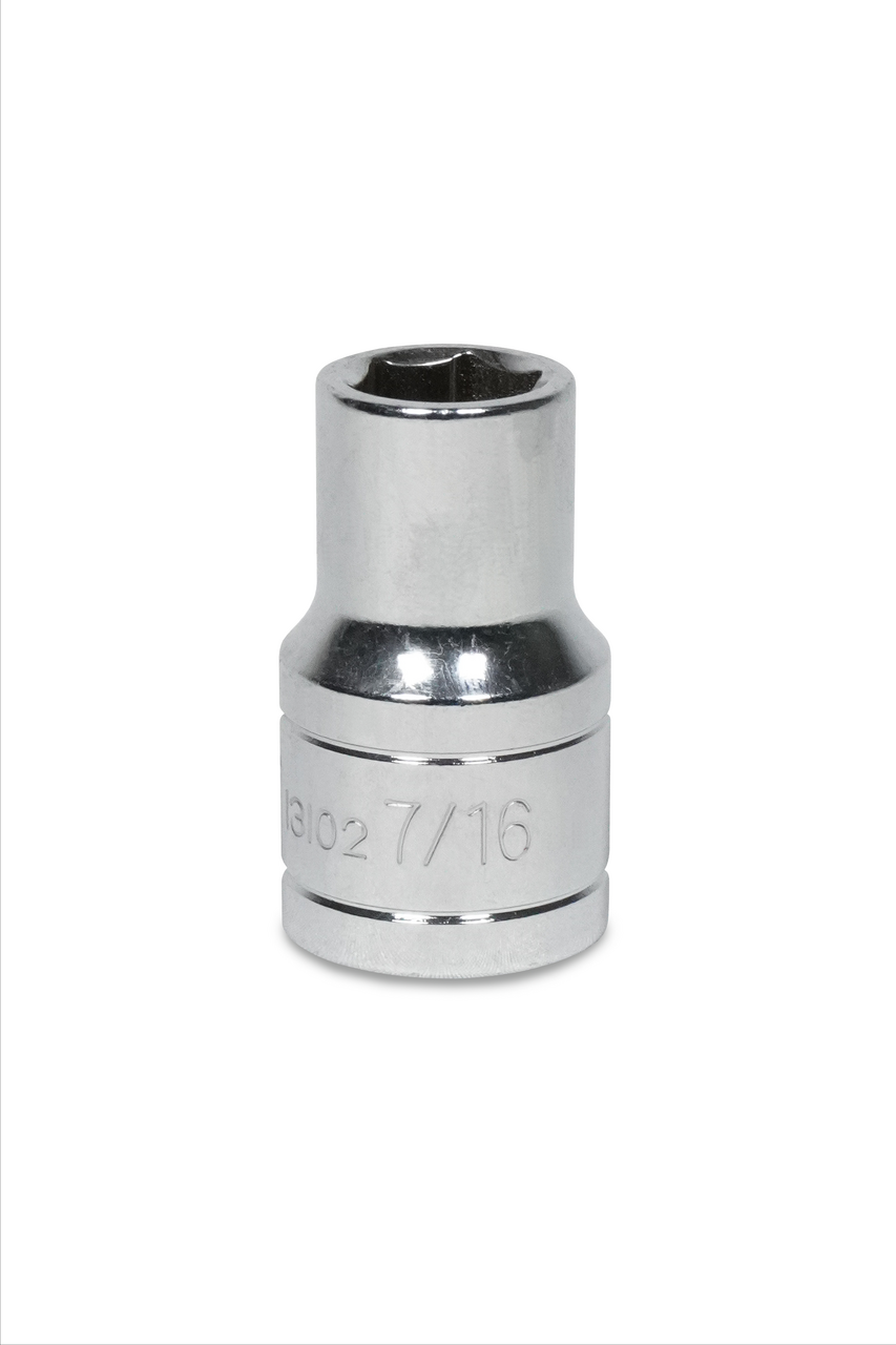 Signet SAE Socket 1/2" Drive 6 Point 7/16"