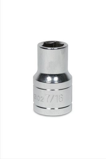 Signet SAE Socket 1/2" Drive 6 Point 7/16"