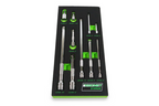 Signet 10 Piece Wobble Extension 1/4 3/8 1/2 Set EVA Foam
