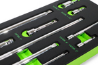 Signet 10 Piece Wobble Extension 1/4 3/8 1/2 Set EVA Foam