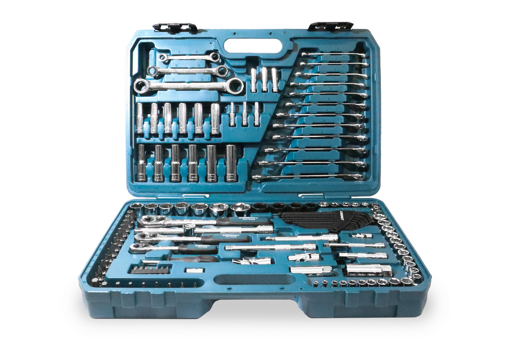 Signet 127pc Metric Tool Kit 1/4 3/8 1/2 Drive