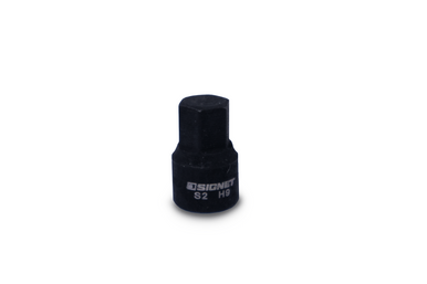 Signet 1/4 Dr 9mm Hex Stubby Impact Bit Socket 20mm