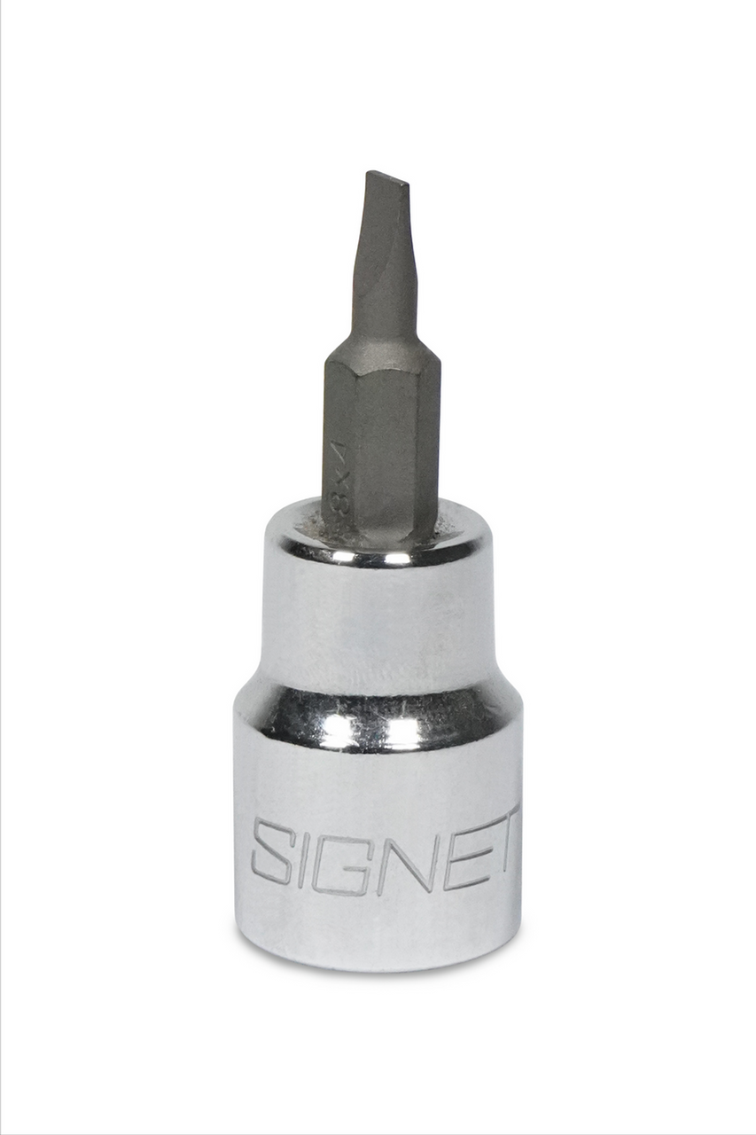 Signet Socket 3/8 Drive Slotted Bit 6.5mm