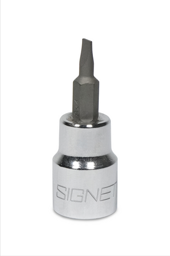 Signet Socket 3/8 Drive Slotted Bit 6.5mm