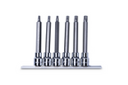 Signet 6pc Long TX Socket 3/8 Drive on Rail