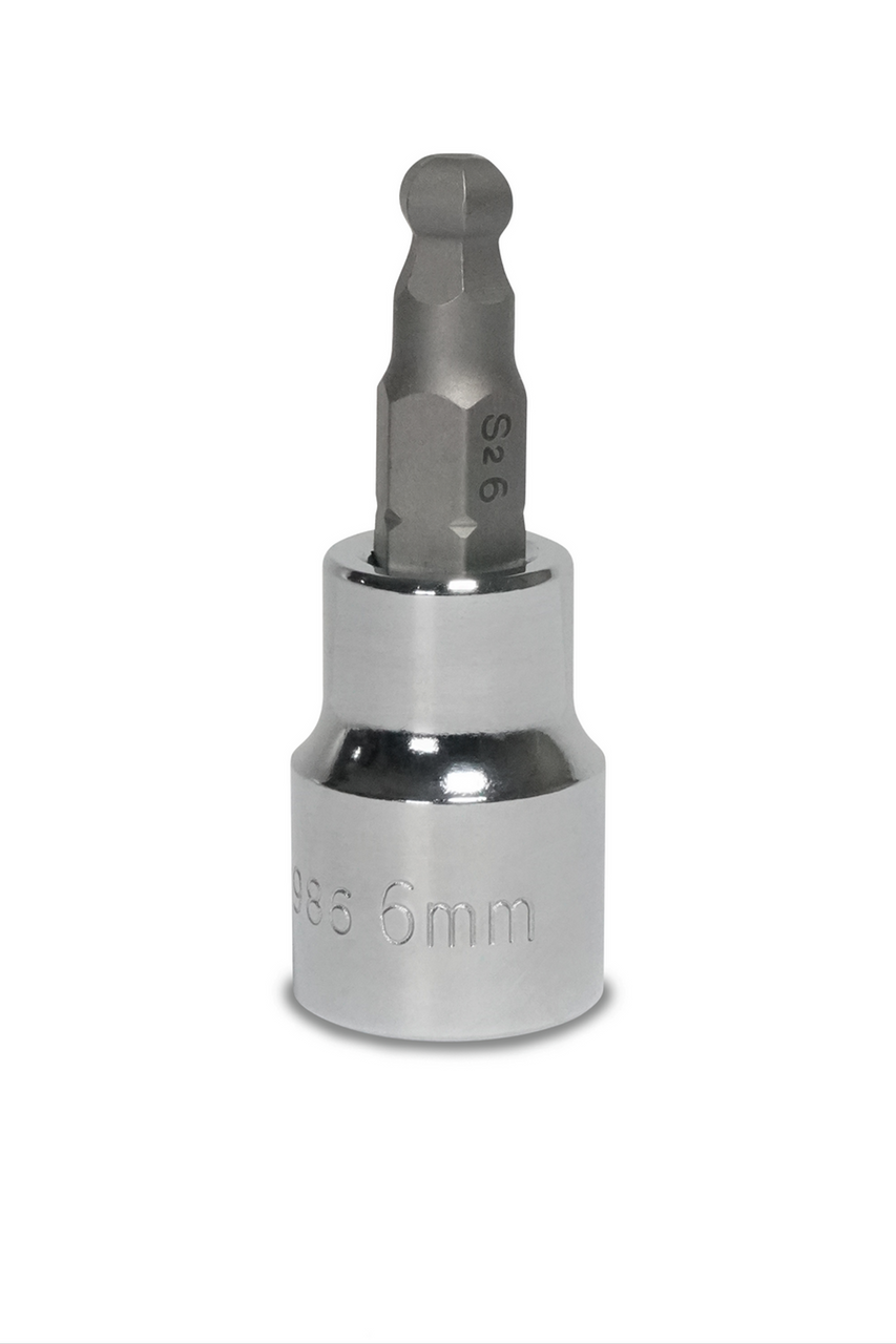 Signet Hex Bit Sockets with Ball End 3/8 Drive 3mm