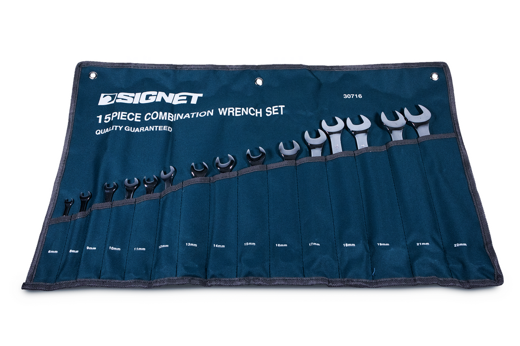 Signet 15 Piece Combination Spanner Set 6-22mm