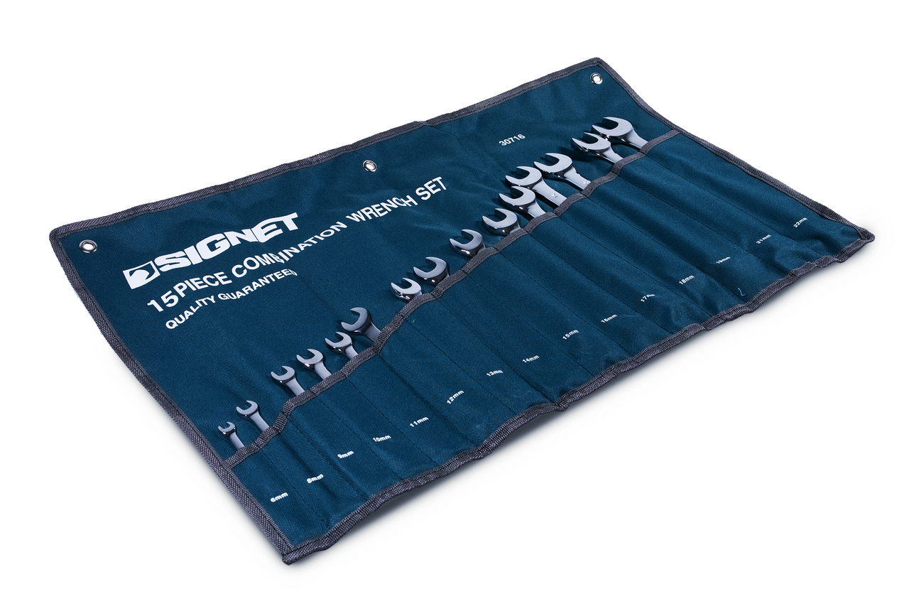 Signet 15 Piece Combination Spanner Set 6-22mm