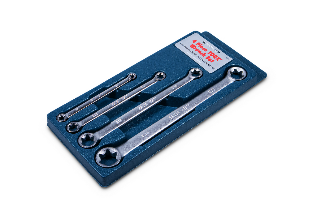 Signet 4 Piece E-Torx Spanner Set E6-E24