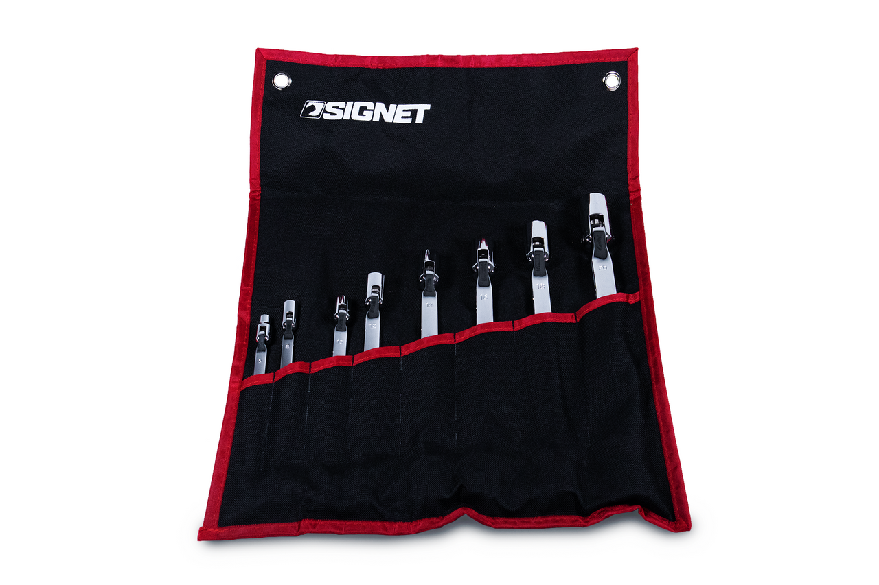 Signet 8pc Double Flex Head Spanner Set 6-22mm