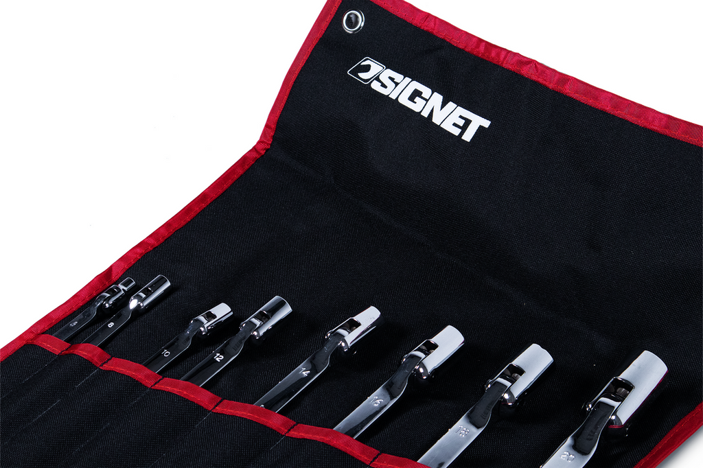 Signet 8pc Double Flex Head Spanner Set 6-22mm