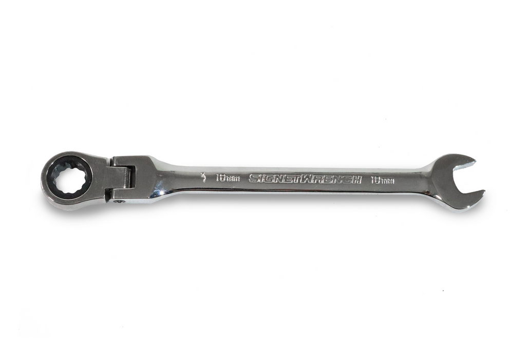 Signet Swivel Head Ratchet Spanner 10mm