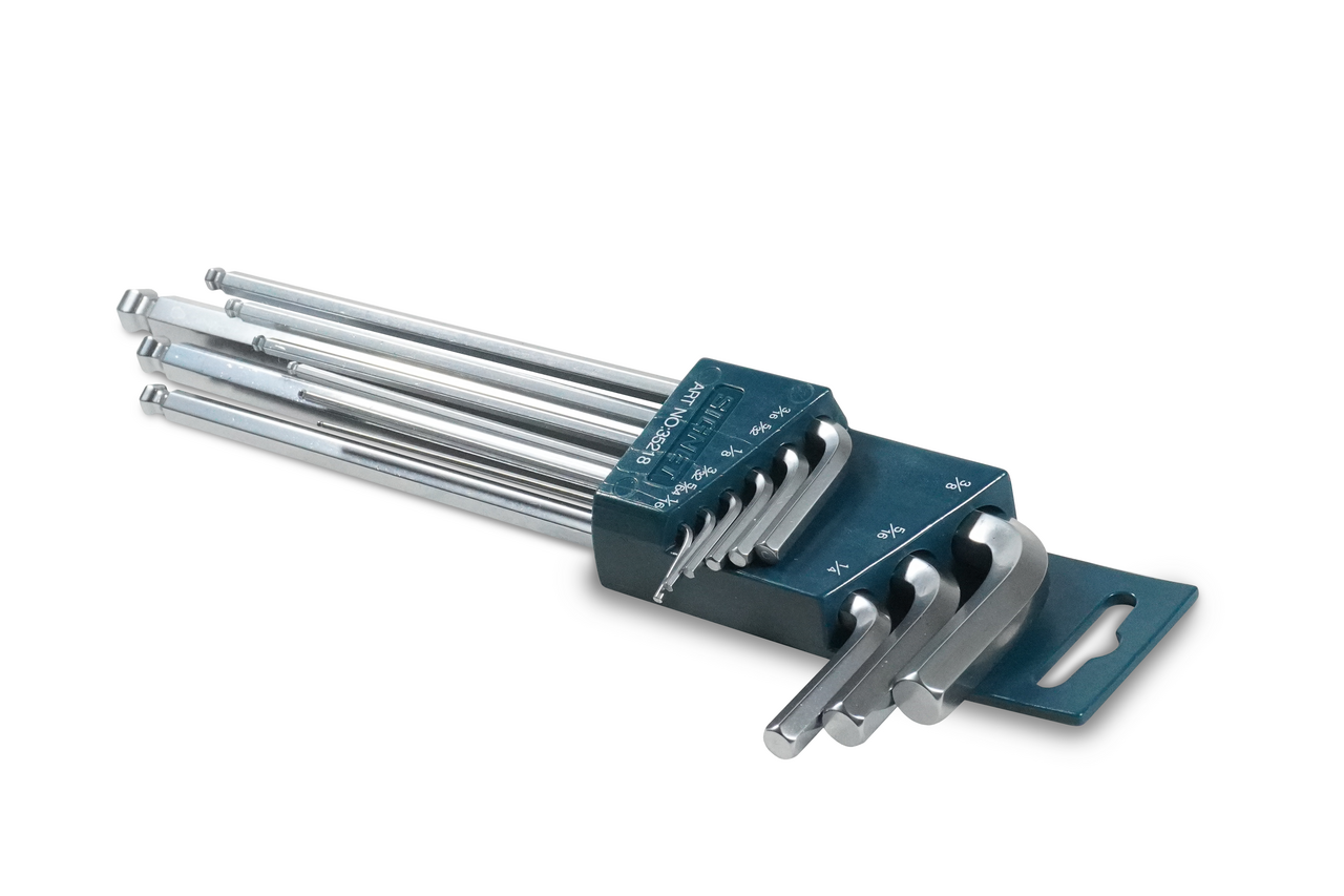 Signet 9pc Extra Long Hex Key Set SAE