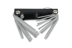 Signet 8pc Folding Hex Key Set with Ball End 2.5-10mm