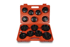 Signet 15pc Oil Filter Cup Wrench Set