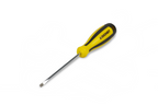 Signet Flat Screwdriver 4x100mm Yellow/Black