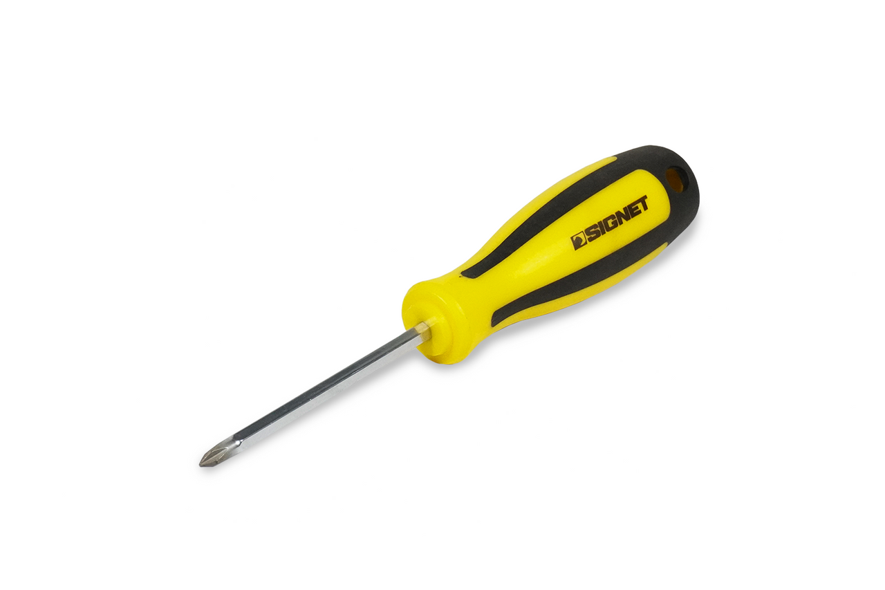 Signet Phillips Screwdriver No.1 80mm Yellow/Black