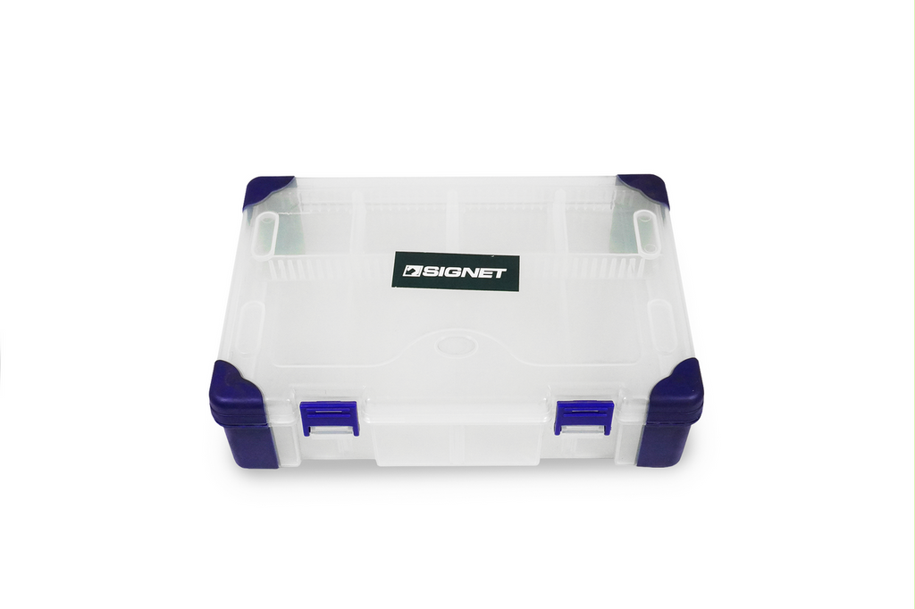Signet Plastic Storage Box 8 Compartments 230x160x60mm