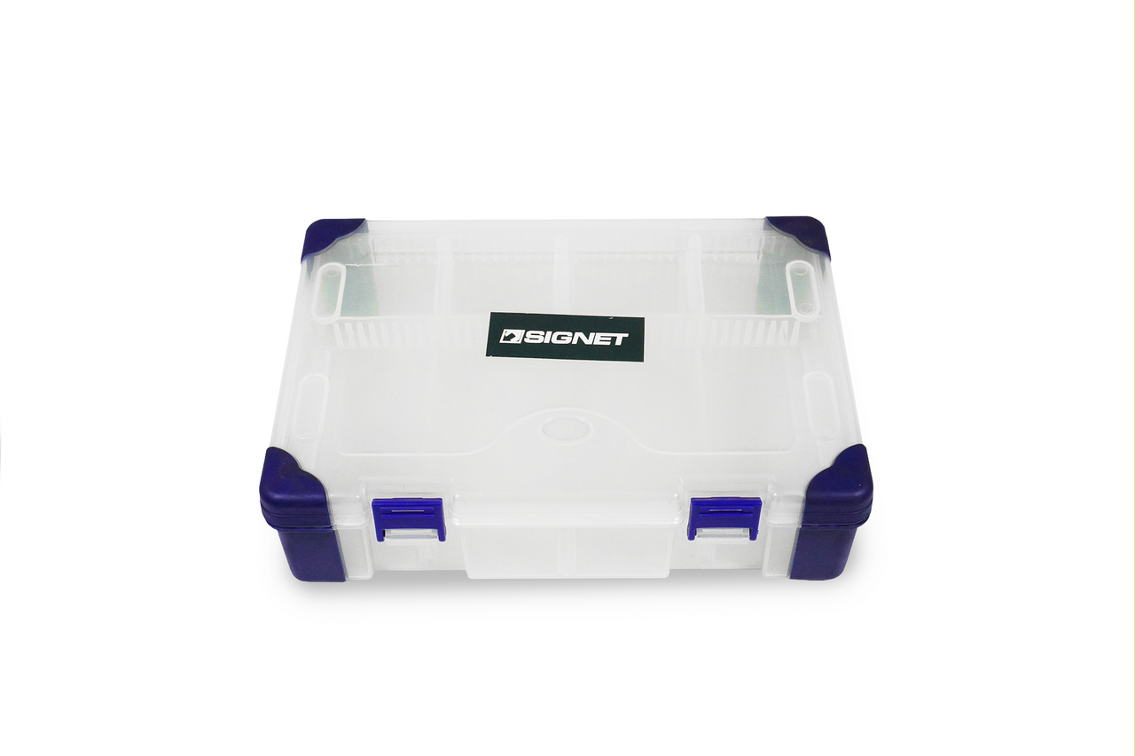 Signet Plastic Storage Box 8 Compartments 230x160x60mm