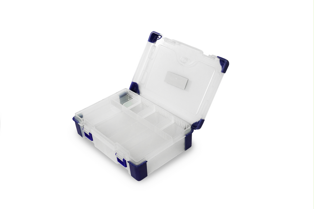 Signet Plastic Storage Box 8 Compartments 230x160x60mm