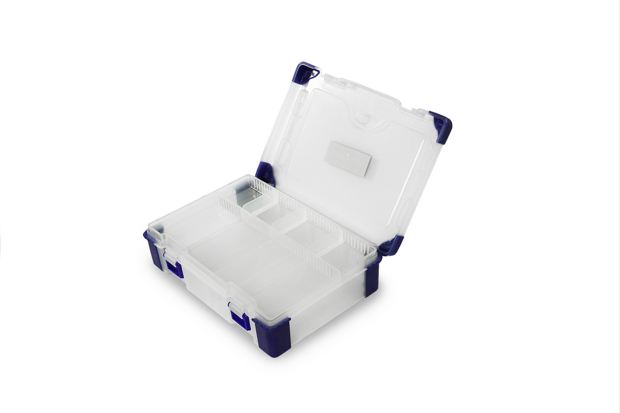 Signet Plastic Storage Box 8 Compartments 230x160x60mm