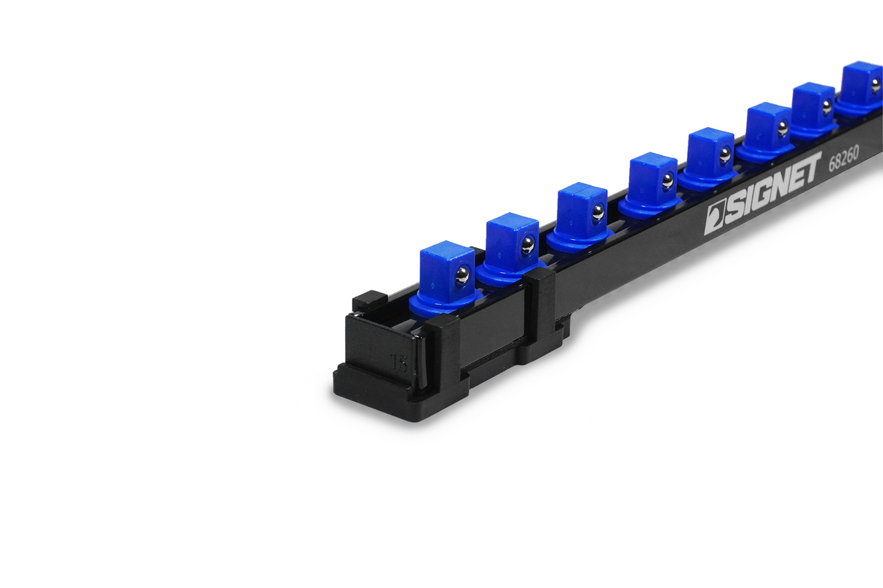 Signet Magnetic Socket Rail 3/8 Drive 10clips