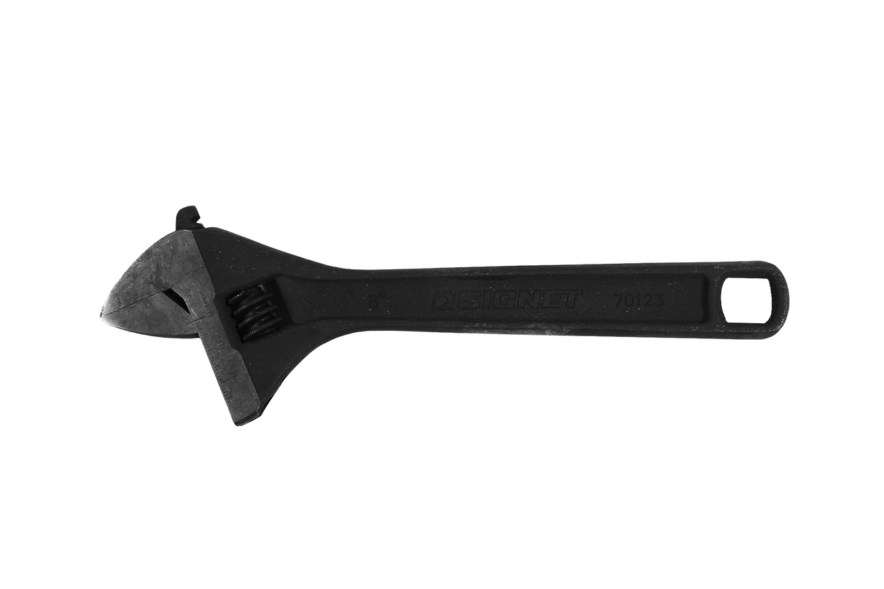 Signet Adjustable Spanner Black 200mm