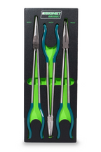 Signet 3 Piece Extra Long Nose Plier Set 400mm 16 Inch EVA FOAM