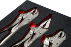 Signet 5 Piece Locking Wrench Grip Set in EVA Foam