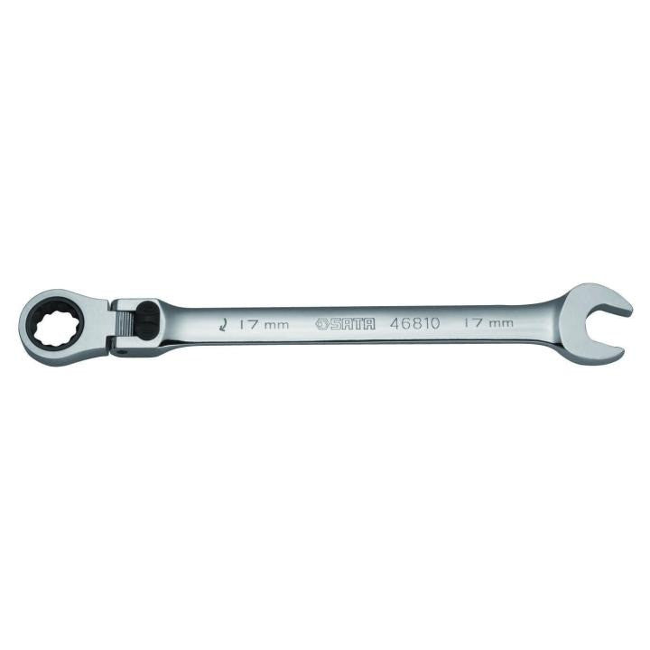 Sata XL Locking Flex Head Ratcheting Wrench - 10mm