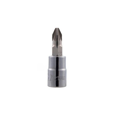 Sata 1/4 Dr Pozidriv Bit Socket - #2