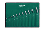 Sata 11 Pc Metric Deep OffSet Double Box End Spanner Set