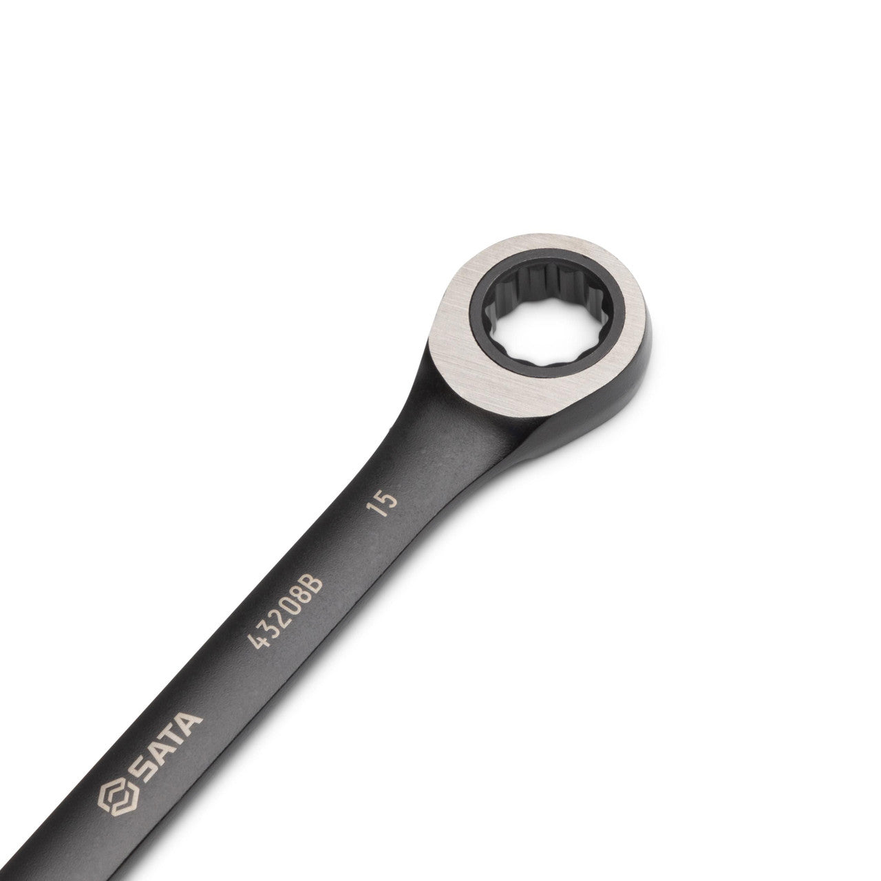 Sata 12pc Metric Combi Ratcheting Wrench Set Black