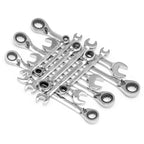 Sata 12pc Reversible Metric Ratchet Spanner Set