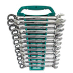 Sata 12pc Reversible Metric Ratchet Spanner Set