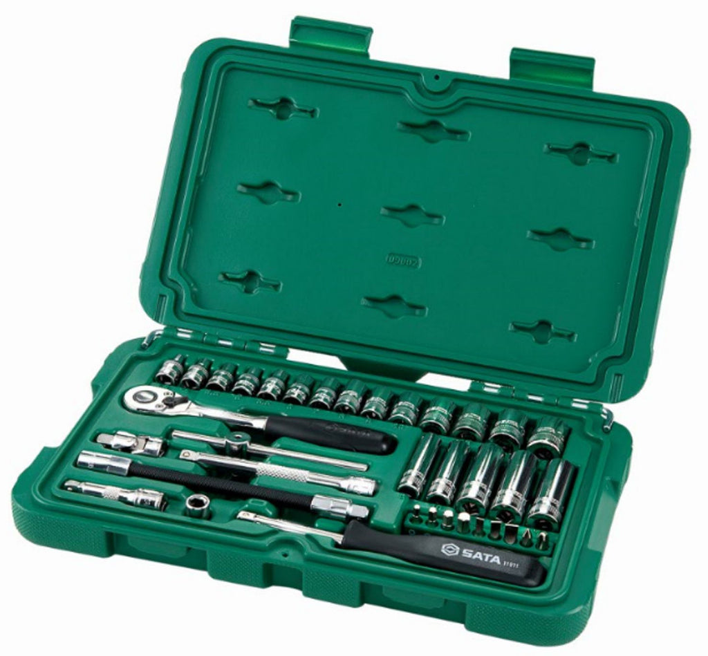 Sata 36pc 1/4Dr Metric Socket Set