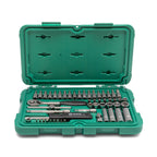 Sata 52pc 1/4Dr 6Pt Metric Socket Set