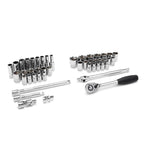 Sata 46pc 1/2in Dr 6pt Metric/SAE Socket Set