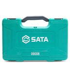 Sata 46pc 1/2in Dr 6pt Metric/SAE Socket Set