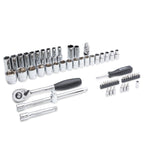 Sata 60pc 1/2Dr 6pt Metric Socket Set