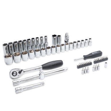 Sata 60pc 1/2Dr 6pt Metric Socket Set