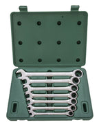 Sata 7pc Combination Ratcheting Wrench Set
