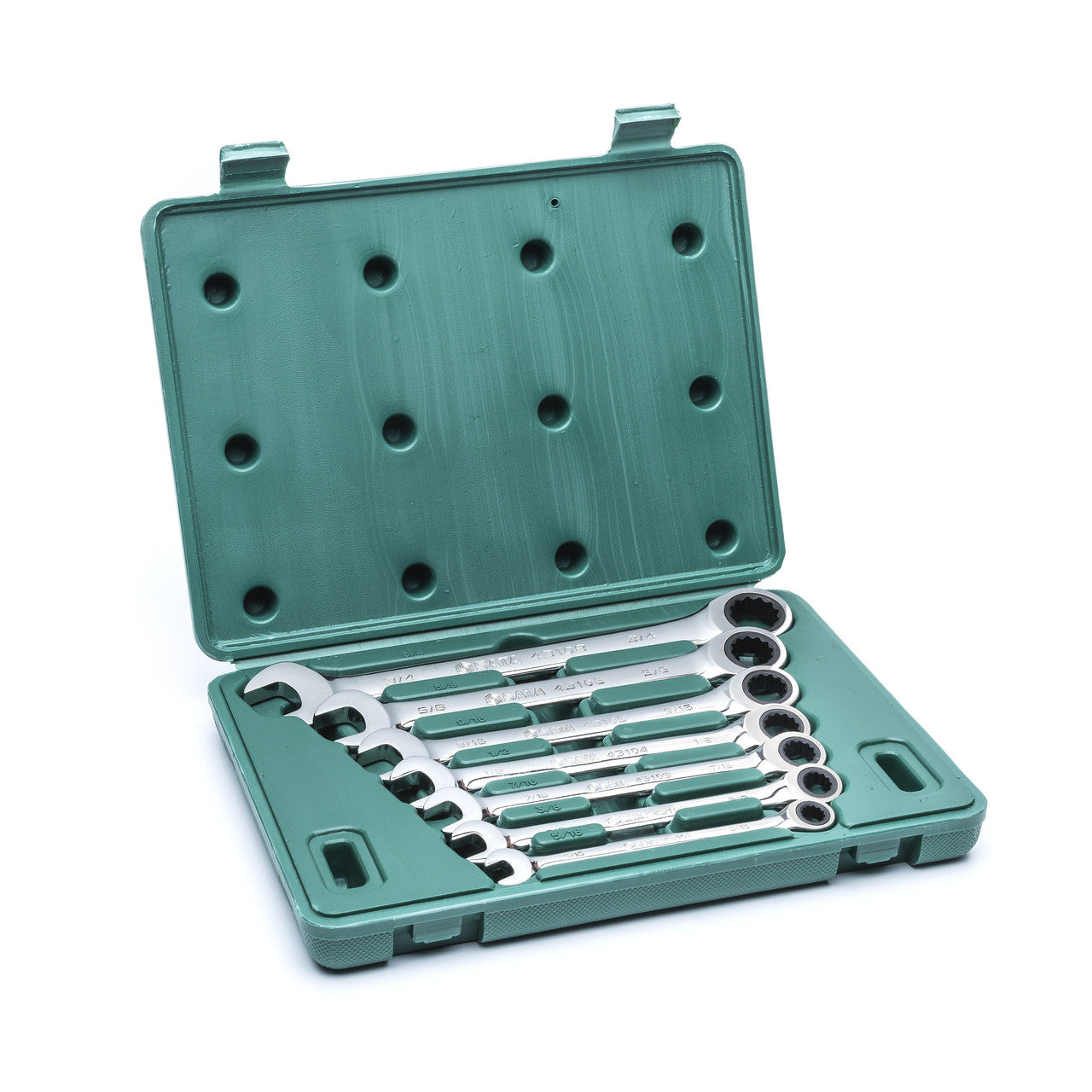 Sata 7pc Combination Ratcheting Wrench Set