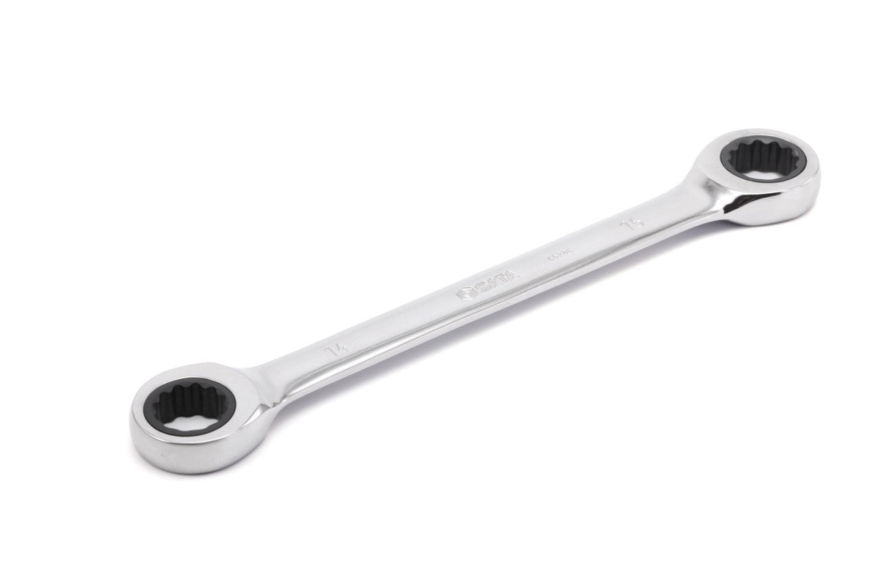 Sata 6pc Double Box Ratcheting Spanner Set 8-19mm