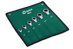 Sata 6pc Double Box Ratcheting Spanner Set 8-19mm