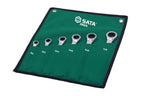 Sata 6pc Double Box Ratcheting Spanner Set 8-19mm