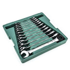 Sata 12PC Metric Combination Ratcheting Spanner Set